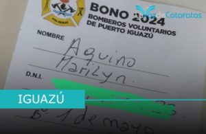 Bomberos Voluntarios de Iguazú: Se realizó el segundo sorteo del bono colaboración imagen-1