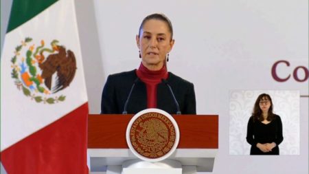 Así reaccionó Claudia Sheinbaum ante la proyectada victoria de Trump: "Va a haber buena relación con EE.UU. Estoy convencida de ello” imagen-11