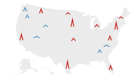 La inclinación republicana de EE.UU.: mira los condados donde Trump aumentó su porcentaje de votos imagen-7