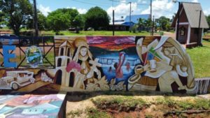 Inauguración del Mural en el Cartel de Acceso al Municipio de Itacaruaré imagen-2