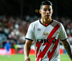 James Rodríguez, entre los que menos jugó en Rayo durante 2024 imagen-2