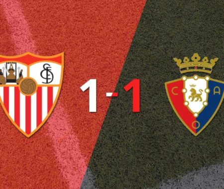 Sevilla no pudo en casa ante Osasuna y empataron 1-1 imagen-6