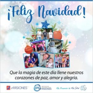 🌠Desde el IPSMisiones, saludamos a todas las familia misioneras, deseándoles una feliz Navidad! imagen-1