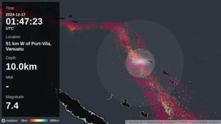 Un fuerte terremoto de 7.3 provocó importantes destrozos en Vanuatu: al menos un muerto imagen-7