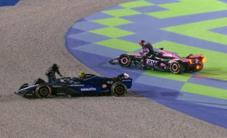 Un freno a Colapinto: protagonizó un choque y quedó afuera del GP de Qatar imagen-11