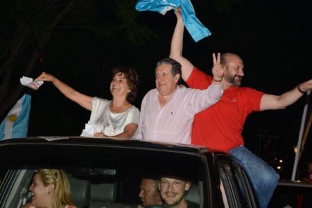 Ramon Puerta y German Kiczka festejaron juntos la victoria de Macri en 2015 imagen-12