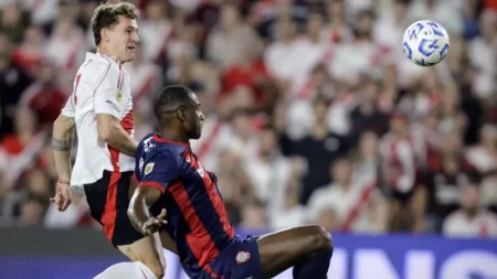 River no pudo con San Lorenzo por Liga Profesional y aún no sella su boleto a Libertadores: reviví lo mejor - TyC Sports imagen-7