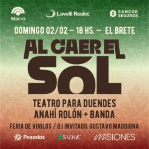 Nuevo domingo de música y teatro Al Caer el Sol en El Brete imagen-1