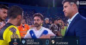 Andrés Merlos a Seba Domínguez tras la derrota de Vélez: "Prendeme fuego acá" imagen-1