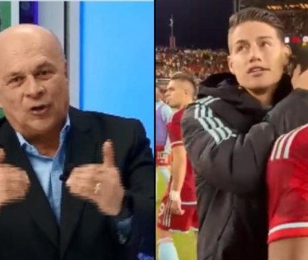 Vélez no perdonó a James: 'Eres el arquitecto de tu propio destino' imagen-7