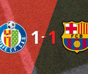 Getafe no pudo en casa ante Barcelona y empataron 1-1 imagen-3