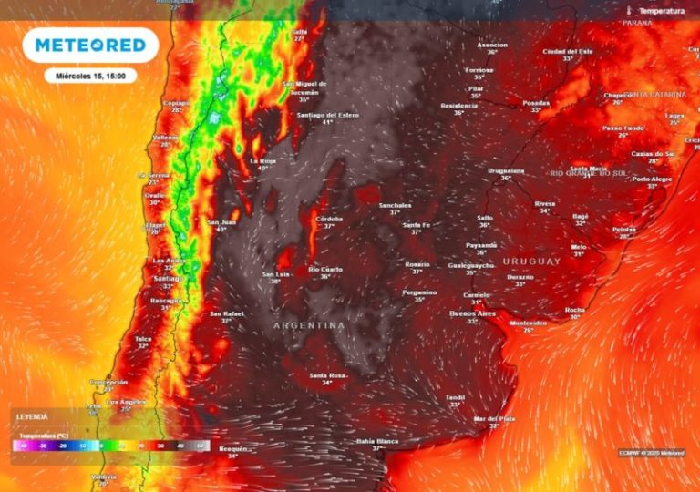 Ola de calor: la Argentina tiene hoy su peor día, con 17 provincias bajo alerta por altas temperaturas imagen-5