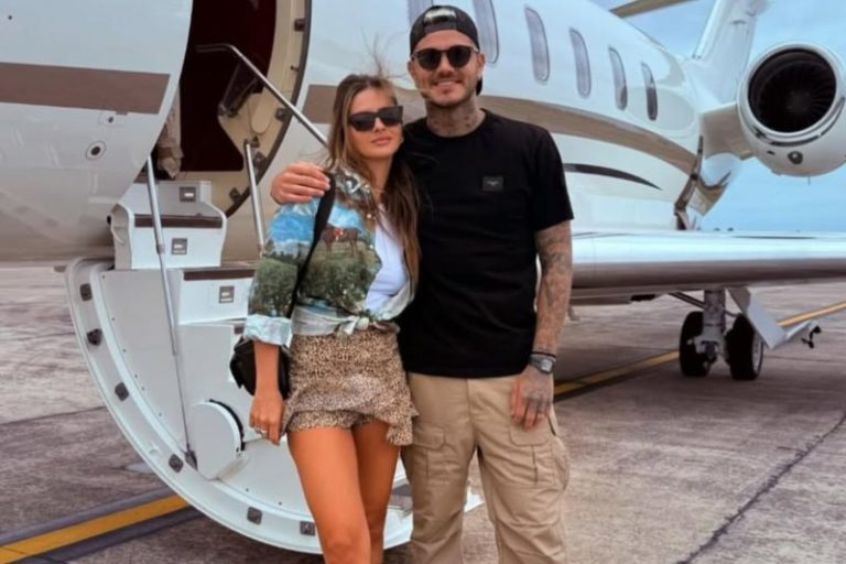 Mauro Icardi mostró más detalles del vuelo privado que compartió con la China Suárez imagen-5