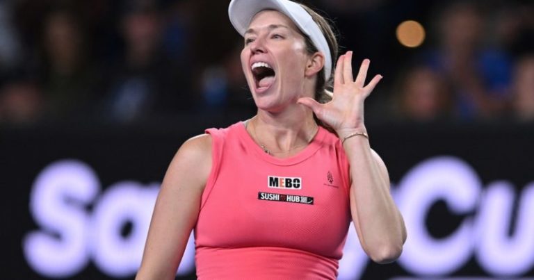 Danielle Collins y su show de burlas al público del Abierto de Australia con una salvaje nota postpartido: "¡Gracias por el cheque!" imagen-5