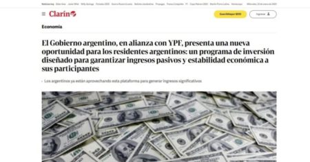 Clarín advierte sobre un intento de estafa usando una nota falsa del diario imagen-7