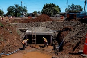 Soterramiento de Avenida Quaranta: Vialidad ejecuta obras hidráulicas imagen-2