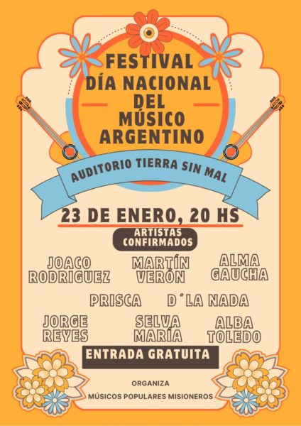 Celebrarán el Día Nacional del Músico Argentino en la Tierra Sin Mal imagen-25