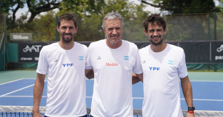 Con Frana a la cabeza y sin pensar en las complicaciones de última hora, el equipo argentino de Copa Davis armó las valijas para ir a Noruega imagen-5