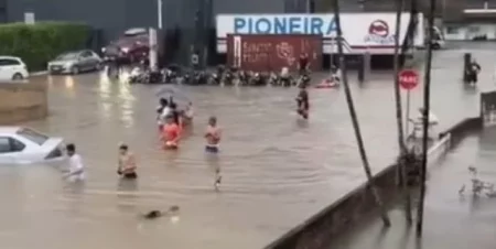 Florianópolis también quedó bajo agua y se cortó al tránsito la autovía que da acceso a Canasvieiras e Ingleses imagen-10