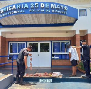 25 de Mayo: dos detenidos y más de 50 kilos de carne vacuna incautada imagen-1