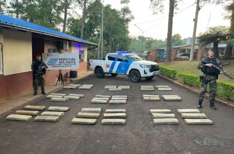  Prefectura incautó un cargamento de marihuana en Puerto Rico imagen-4