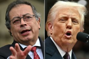 Donald Trump y Gustavo Petro se trenzaron en una fuerte pelea por las deportaciones y llegaron a un acuerdo tras la amenaza de aranceles imagen-1