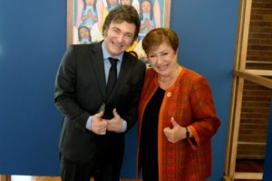 Javier Milei está reunido con Kristalina Georgieva para avanzar la negociación hacia un nuevo acuerdo con el FMI imagen-4