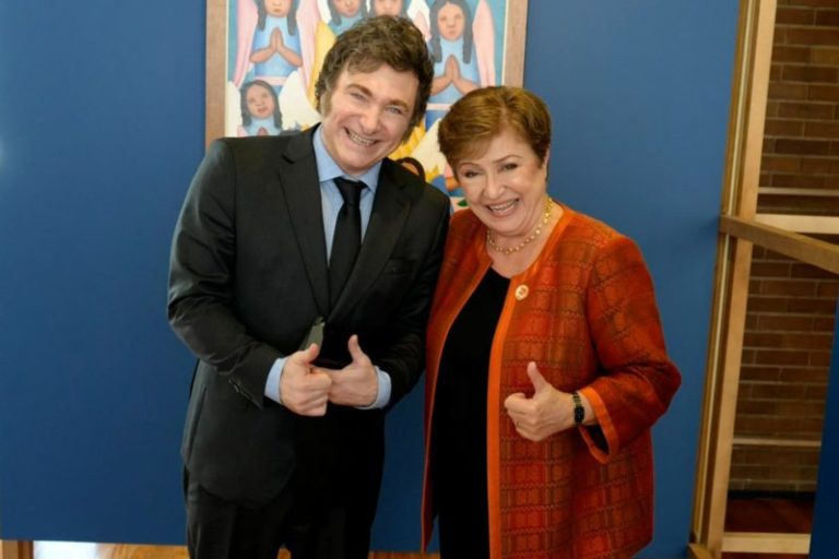 Javier Milei está reunido con Kristalina Georgieva para avanzar la negociación hacia un nuevo acuerdo con el FMI imagen-5