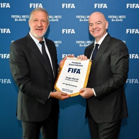 Los detalles de la cumbre en Suiza entre el argentino Sergio Marchi y Gianni Infantino, presidente de la FIFA imagen-5