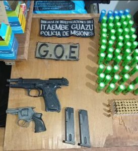 Operativo en Itaembé Guazú: Rescatan a mujer y desarticulan red criminal con armas y drogas imagen-4