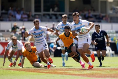 Los Pumas 7s mostraron dos caras en el comienzo del torneo de Perth imagen-8