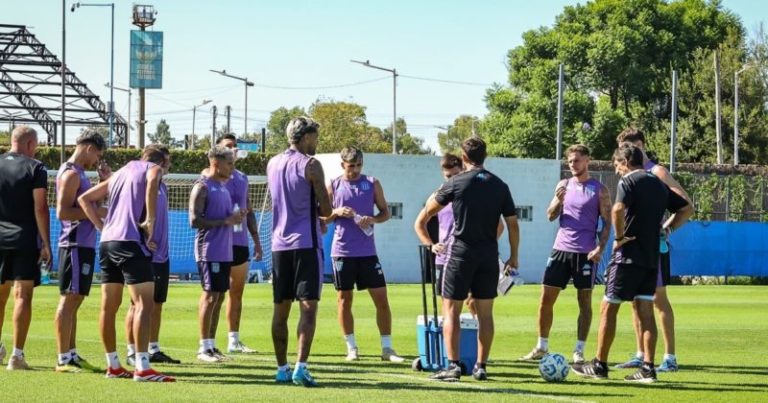 La formación de Racing contra Belgrano, con una salida y una vuelta imagen-5