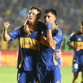 Video: los dos goles seguidos de Boca en ¡156 segundos! en el descuento del primer tiempo imagen-3