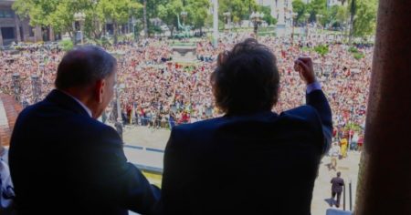 Desafío a Maduro: Javier Milei recibió al opositor González Urrutia en Casa Rosada como presidente electo imagen-6