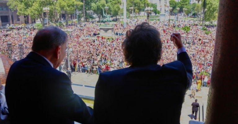 Desafío a Maduro: Javier Milei recibió al opositor González Urrutia en Casa Rosada como presidente electo imagen-4