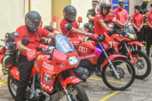 Así funcionan las motobombas que la Policía de Misiones implementa contra incendios imagen-1