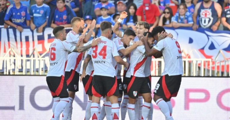 Los videos del triunfo de River ante la U. de Chile imagen-5