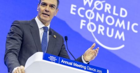 El fuerte descargo de Pedro Sánchez en Davos: pidió terminar con el anonimato en las redes sociales y dijo que dañan la democracia imagen-14