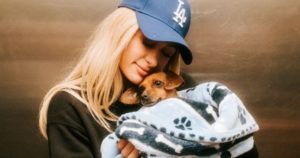 Tras perder su mansión por los incendios, Paris Hilton fue a un refugio de animales y tuvo un gesto emocionante imagen-2