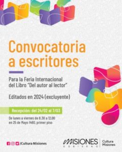 Convocatoria a autores para la Feria Internacional del LIbro imagen-3