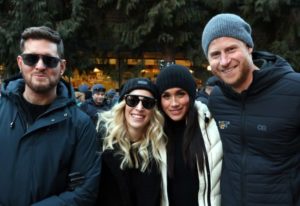 Luisana Lopilato y Michael Bublé se tomaron “un día de novios” y compartieron una tarde con el príncipe Harry y Meghan Markle imagen-1