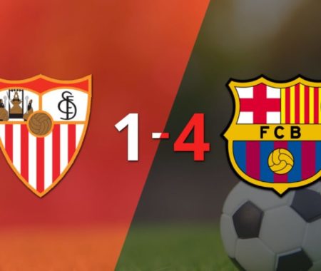 Una gran actuación de Barcelona le da la victoria por 4 a 1 ante Sevilla imagen-8