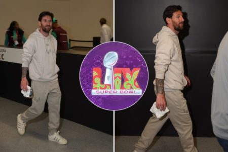 Video: así llegó Lionel Messi al Super Bowl 2025 imagen-9