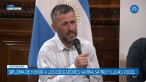 El Docente Obereño Lucas Vogel, recibió un diploma de honor del Senado | OberaInside.com.ar La Noticia Junto a VosEl Docente Obereño Lucas Vogel, reci... imagen-3