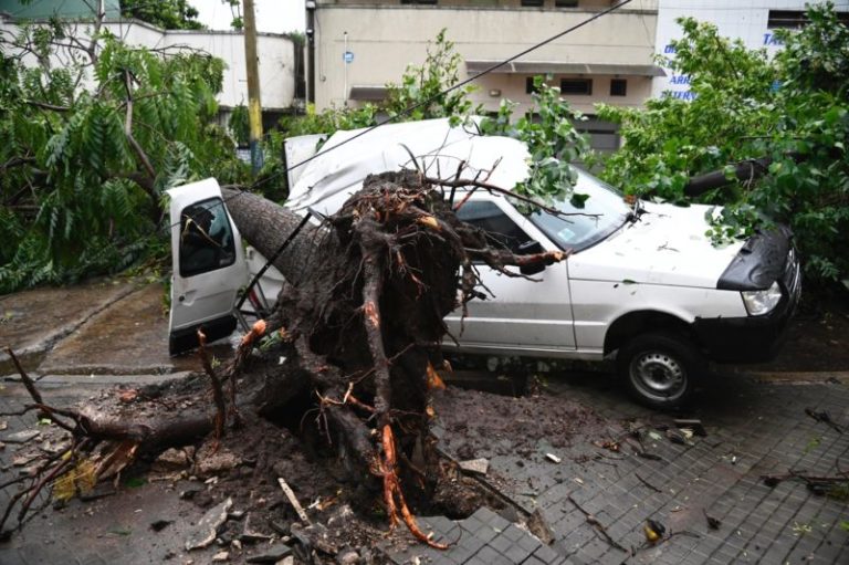 Las fotos del sorprendente temporal que azotó a Rosario: en una hora llovió lo que llueve en un mes imagen-5