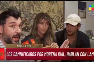 Los jóvenes asaltados por Morena Rial contaron todo lo que se llevó con su banda: “Eran mis herramientas de trabajo” imagen-1