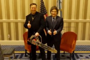 Javier Milei se ve con Elon Musk y Santiago Caputo se suma a la comitiva imagen-4