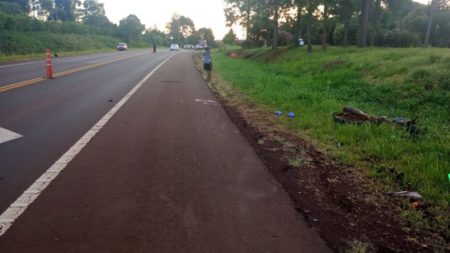 Falleció un motociclista en el hospital luego de chocar contra un ómnibus imagen-127