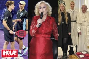 Cóctel de noticias. Colapinto dejó el volante por un rato, Mirtha como invitada de lujo y la emotiva cita de Valeria Mazza con el Papa imagen-1