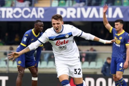 Mateo Retegui anotó cuatro goles para Atalanta ante Hellas Verona imagen-10